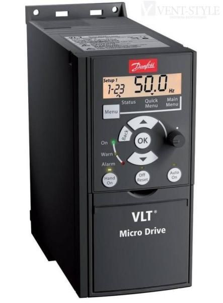 VLT Micro Drive FC 51 0,75 кВт (200-240, 1 фаза) 132F0003 -Частот.преобраз.