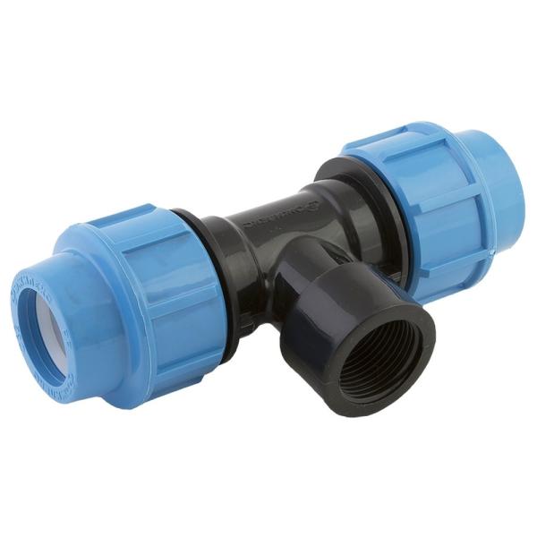 Тройник ПНД с внутренней резьбой 32х1"х32 (10 шт. в уп.)