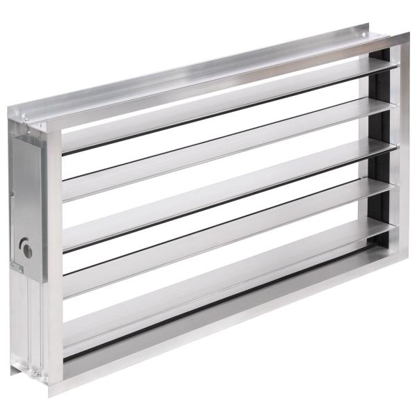 Клапан воздушный SHUFT DRr 800х300 с подставкой под электропривод