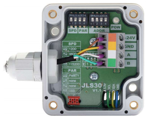 Датчик температуры и влажности Breezart JLS30HW накладной (Modbus RTU)