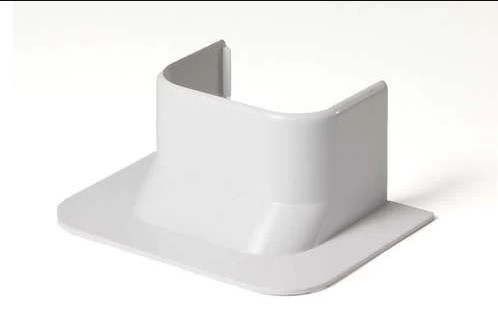 Прямой ввод в стену 74х55 мм.