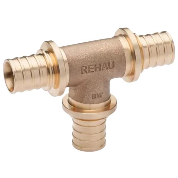 Тройник равнопроходный 25-25-25 PLATINUM RX (бронза)