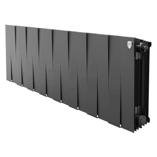 Радиатор биметаллический Royal Thermo PianoForte 300 Чёрный - 16 секц.