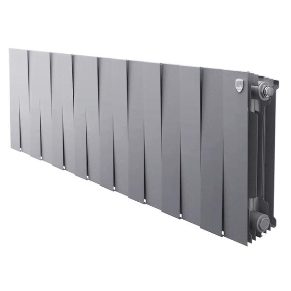 Радиатор биметаллический Royal Thermo PianoForte 300 Серебристый - 16 секц.