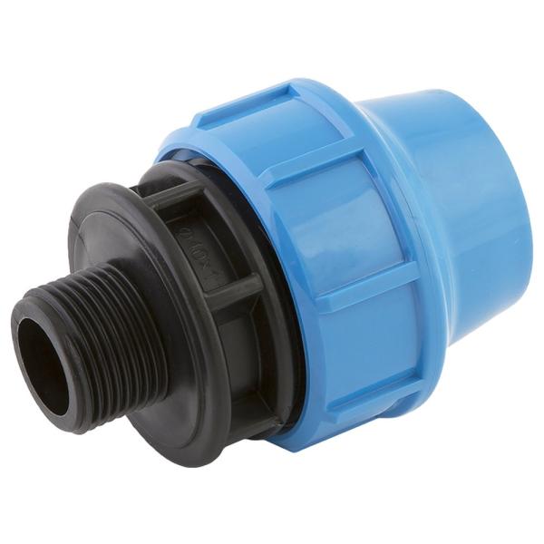 Муфта ПНД переходная с наружной резьбой 40х1" (10 шт. в уп.)