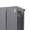 Радиатор биметаллический Royal Thermo PianoForte 500 Серебристый - 4 секц.