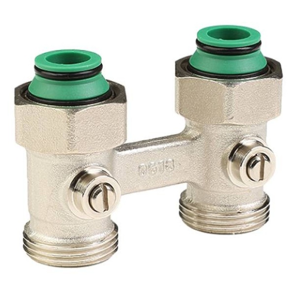 Узел нижнего подключения прямой, с шаровым затвором MVI 3/4"*3/4"