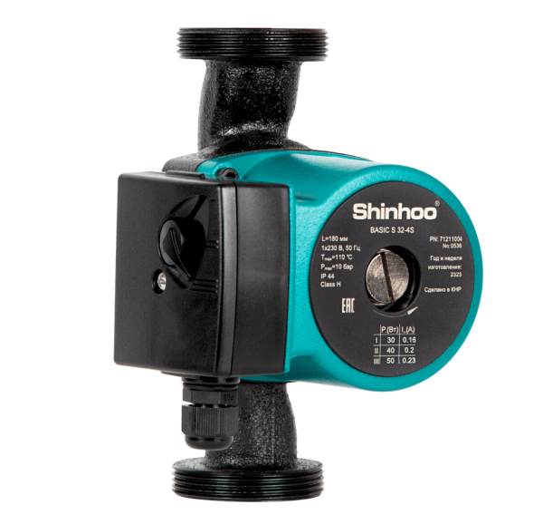 Насос циркуляционный Shinhoo BASIC S 32-4S 180
