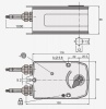 Электропривод с возвратной пружиной UB(230)-10T