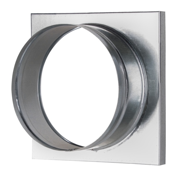 Адаптер (комплект 2шт.) переход с 150х150 на D-125 мм