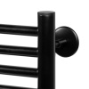 Полотенцесушитель Royal Thermo Casa black П18 500х1000 электро (встроен. диммер)
