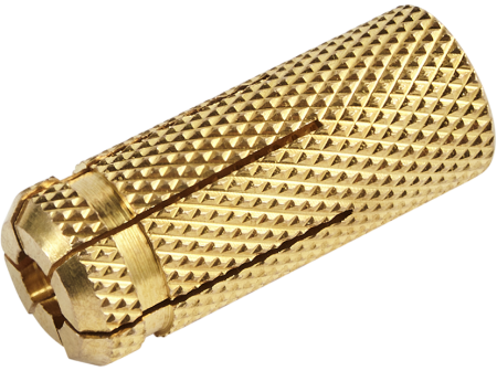 Анкер латунный (цанга) SHUFT М12 (упак. 25шт)