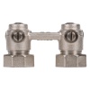 Узел нижнего подключения угловой ROYAL THERMO ½"х3/4"EK