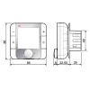 Дисплей Carel ATC4001AW0 TH-Tune UAT 24VAC T+H