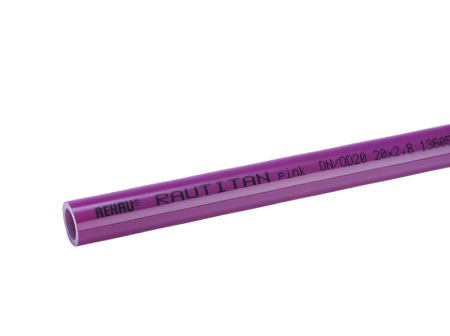 Труба универсальная RAUTITAN pink+ 16х2,2, бухта 120м