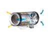 Теплогенератор подвесной газовый Ballu-Biemmedue GA/N 45 C