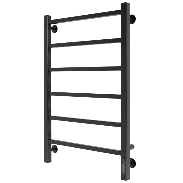Полотенцесушитель Royal Thermo Axel black П6 500х800 электро (встроен. диммер)