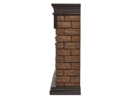 Портал Bricks Wood 25 камень темный, шпон венге