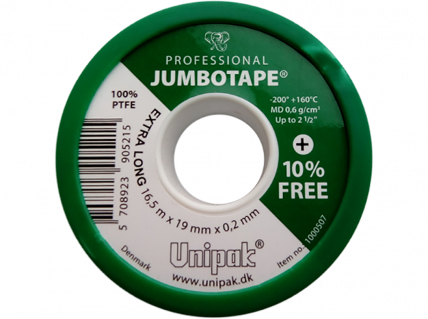 Лента JUMBOTAPE (16,5 м х 19 мм х 0,2 мм, MD=0,6 г/см) (зел. упак.)