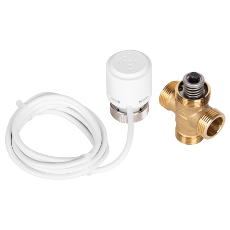 RCVA 3/4" (2.5) – 230 Клапан трехходовой с приводом