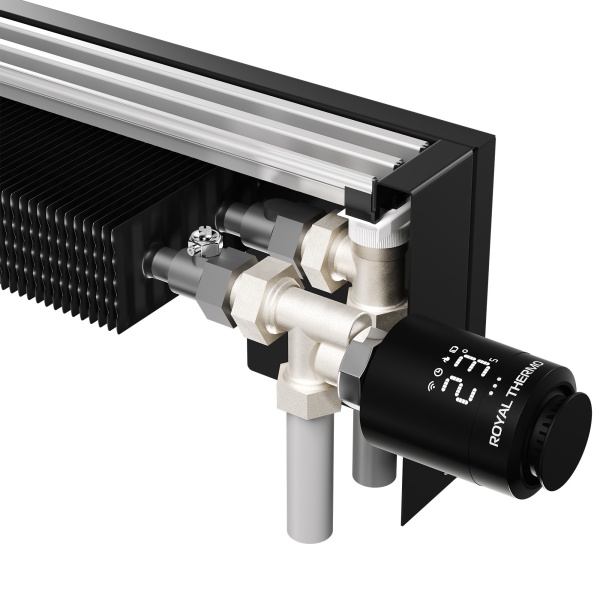 Конвектор напольный Royal Thermo STEP-130/130/1400-2-N-WT-LG-NA