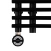 Полотенцесушитель Royal Thermo Pino black П25 500х1200 электро (встроен. диммер)