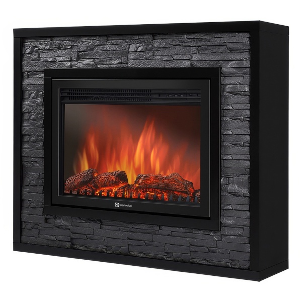 Портал Loft 30 камень черный, черная эмаль