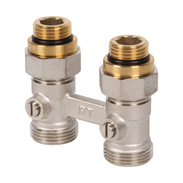 Узел нижнего подключения прямой ROYAL THERMO ½"х3/4"EK