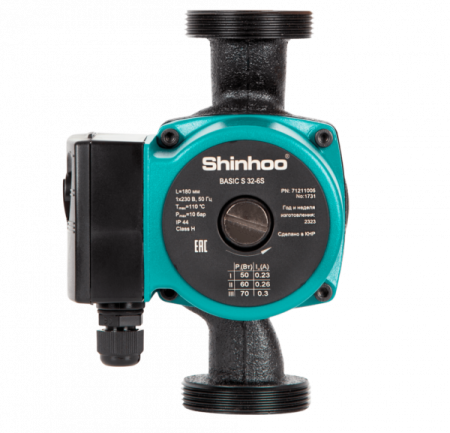 Насос циркуляционный Shinhoo BASIC S 32-6S 180