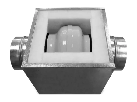 Короб под вентилятор SHUFT d.100 (100 S)
