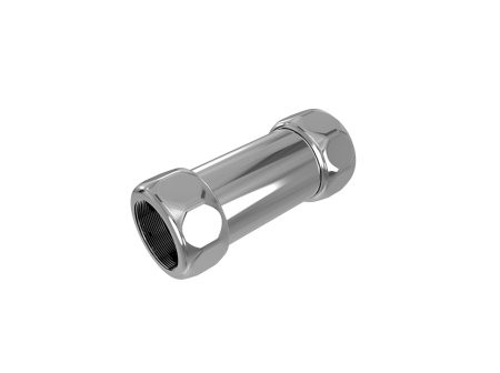 Соединение прямое гайка - гайка 1" х 3/4" для полотенцесушителей (комплект в кор. 2 шт.)