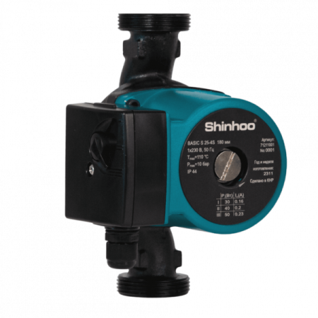 Насос циркуляционный Shinhoo BASIC S 25-4S 180