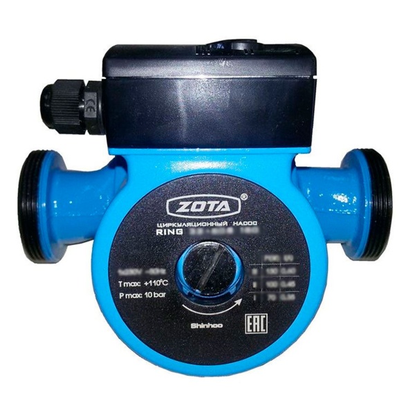 Насос ZOTA RING 32/80 S 180 с гайками