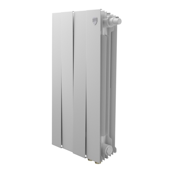 Радиатор биметаллический Royal Thermo PianoForte 500 Белый VR80 - 4 секц.