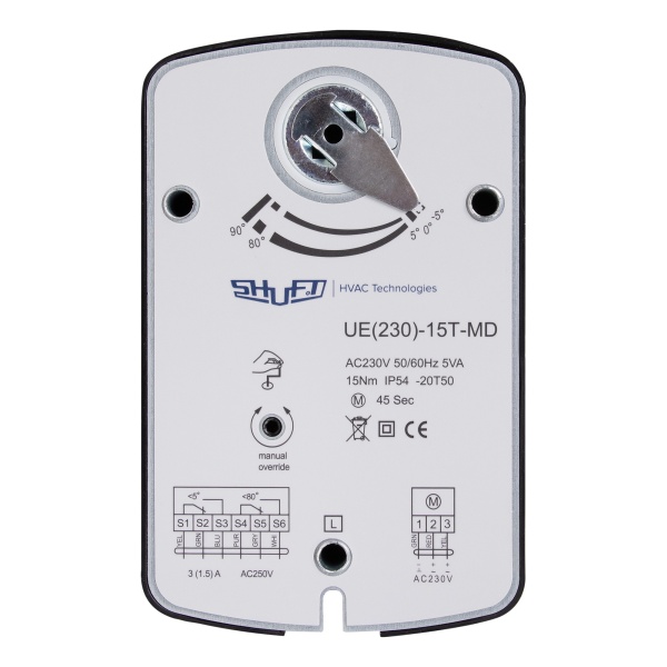 Электропривод реверсивный SHUFT UE(230)-15T-MD