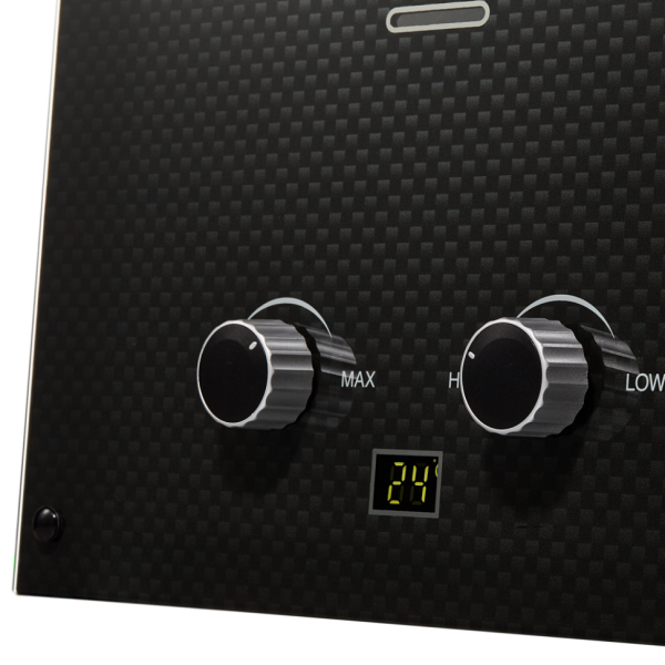 Газовая колонка Zanussi GWH 10 Fonte Glass Carbon