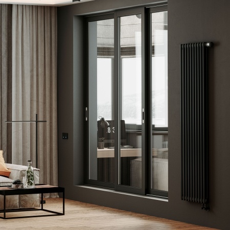 Дизайн-радиатор Royal Thermo Insignia VC2180 - 12 секц. RAL9005m