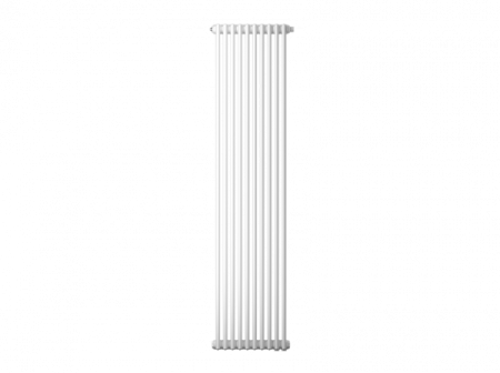 Радиатор трубчатый Zehnder Charleston 2200, 12 сек.1/2 бок.подк. RAL9016 (кроншт.в компл)