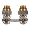 Узел нижнего подключения угловой ROYAL THERMO ½"х3/4"EK