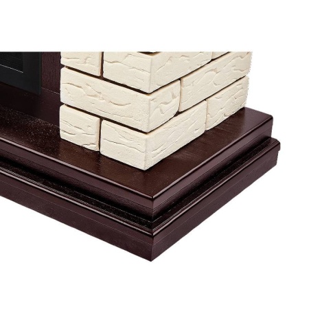 Портал Bricks 25 камень бежевый, шпон темный дуб